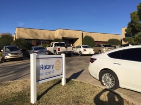 Building and sign